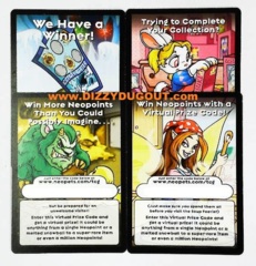 Neopets TCG Code Card: Hannah and the Ice Caves Prize Code